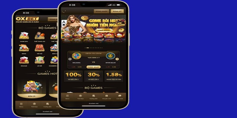 Tải app OXBET chỉ 3 bước thỏa sức rinh thưởng mọi nơi