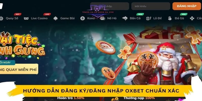 Đăng ký OXBET rất nhanh gọn lẹ